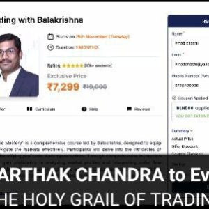 The Holy Grail of Trading with Balakrishna Course