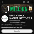 GTF – A Stock Market Institute November 2024 Batch