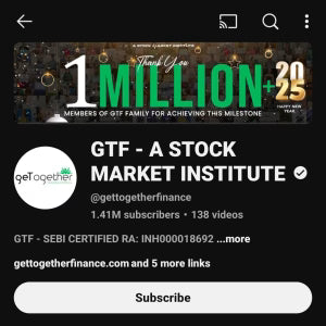 GTF – A Stock Market Institute November 2024 Batch