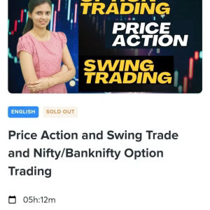 CA Akshata Udupa Price Action Swing Trade Course 2023